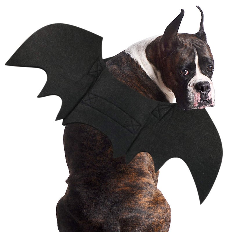 Rypet Dog Bat Costume Halloween Pet Costume Bat Wings Cosplay Dog Costume Cat Costumes for Party XL - Image 1